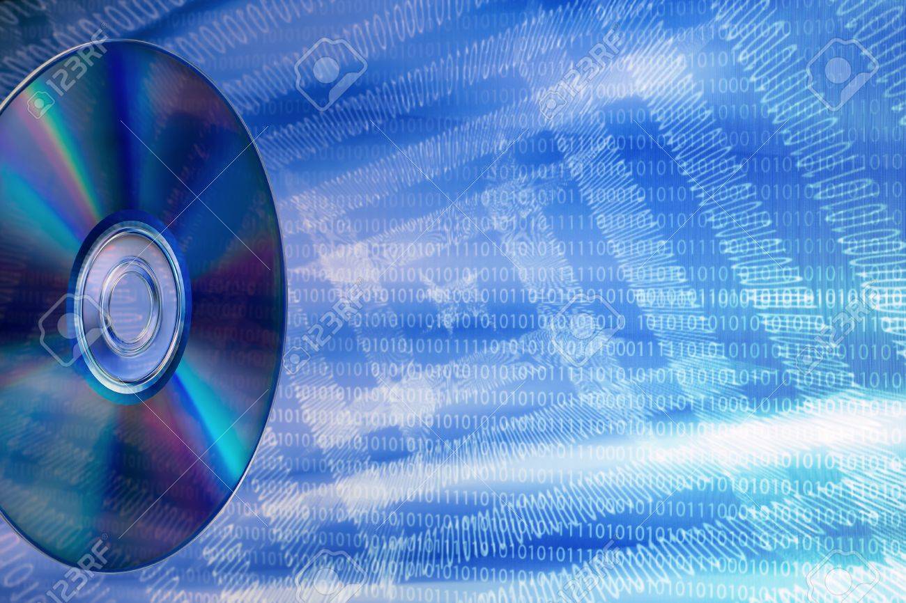 dvd on an abstract