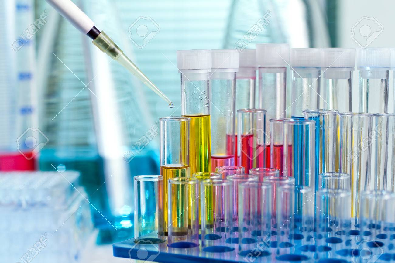Table with glass material scientist and equipment technical in chemical lab - 25325779 Table with glass material scientist and equipment technical in chemical lab - 25325779
