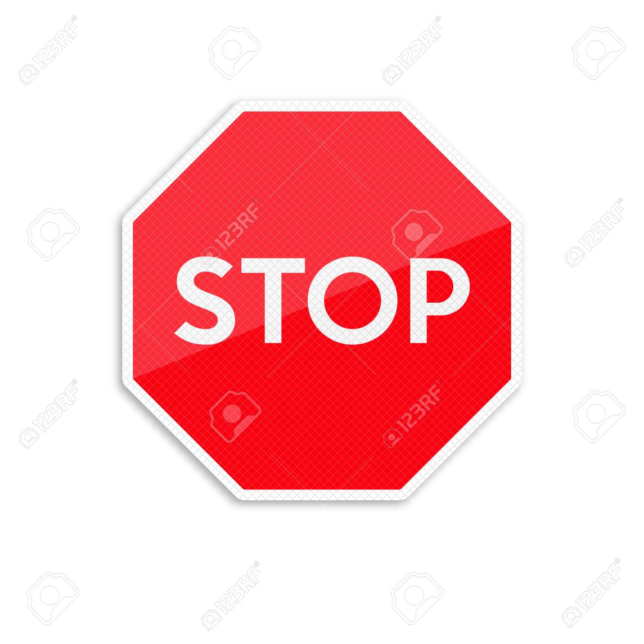 stop sign in the