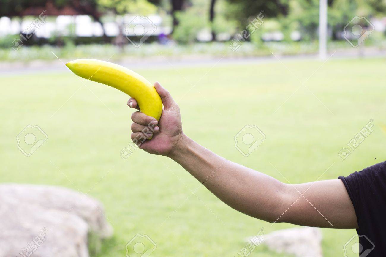 Banana Gun Stock Photo, Picture and Royalty Free Image. Image 31084998.