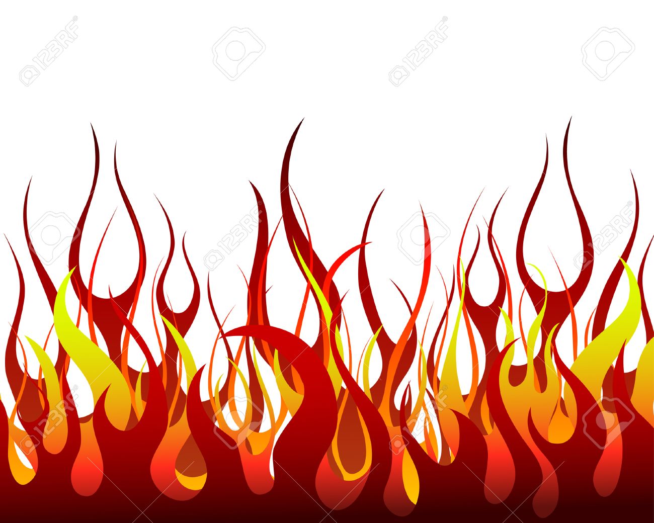 Free Vector, Fire background design