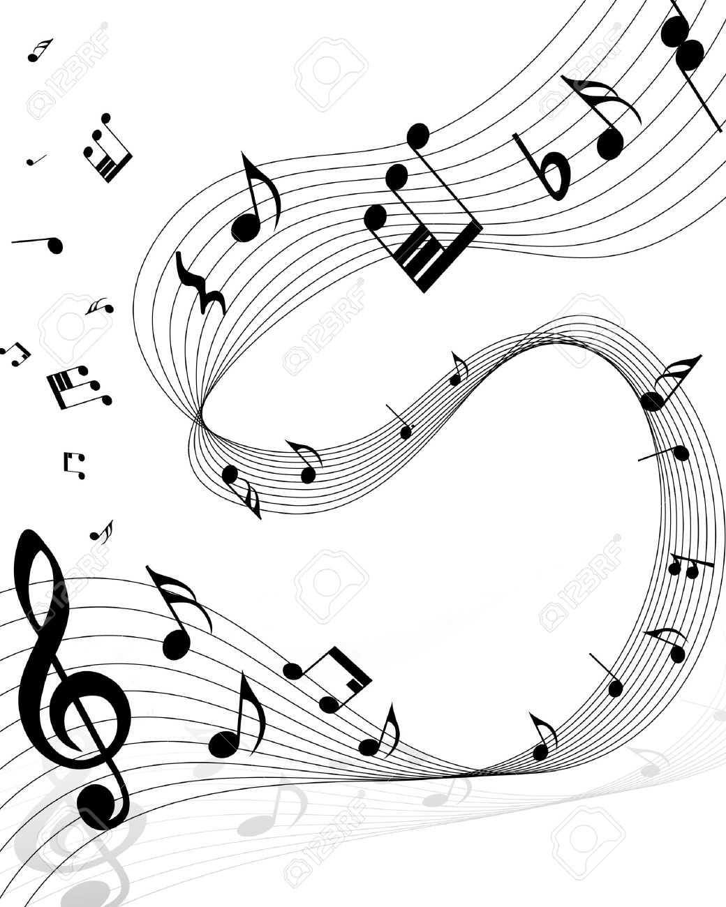 staff music note