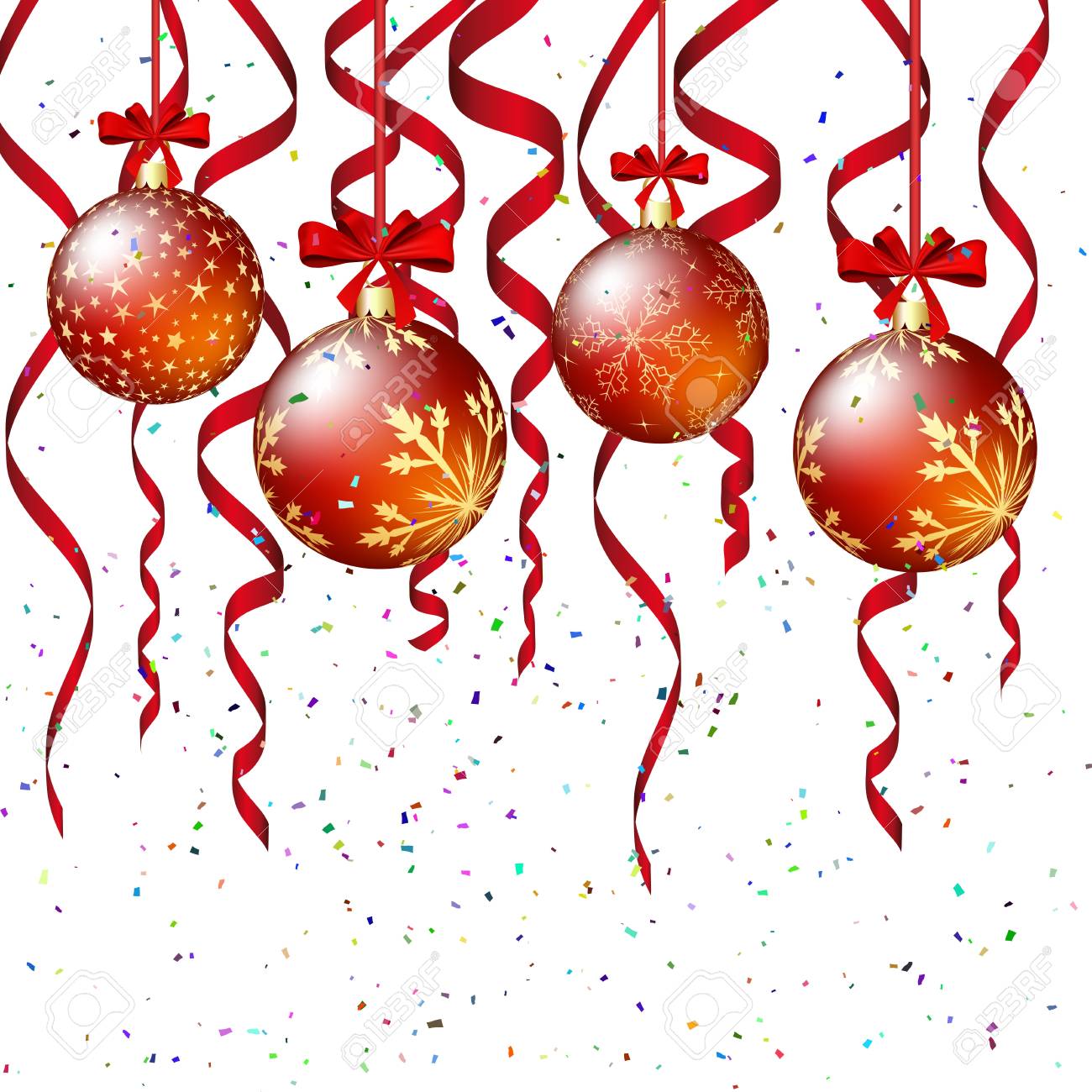 Navidad De Fondo Ilustracion Con Transparencia Y Mallas Ilustraciones Vectoriales Clip Art Vectorizado Libre De Derechos Image