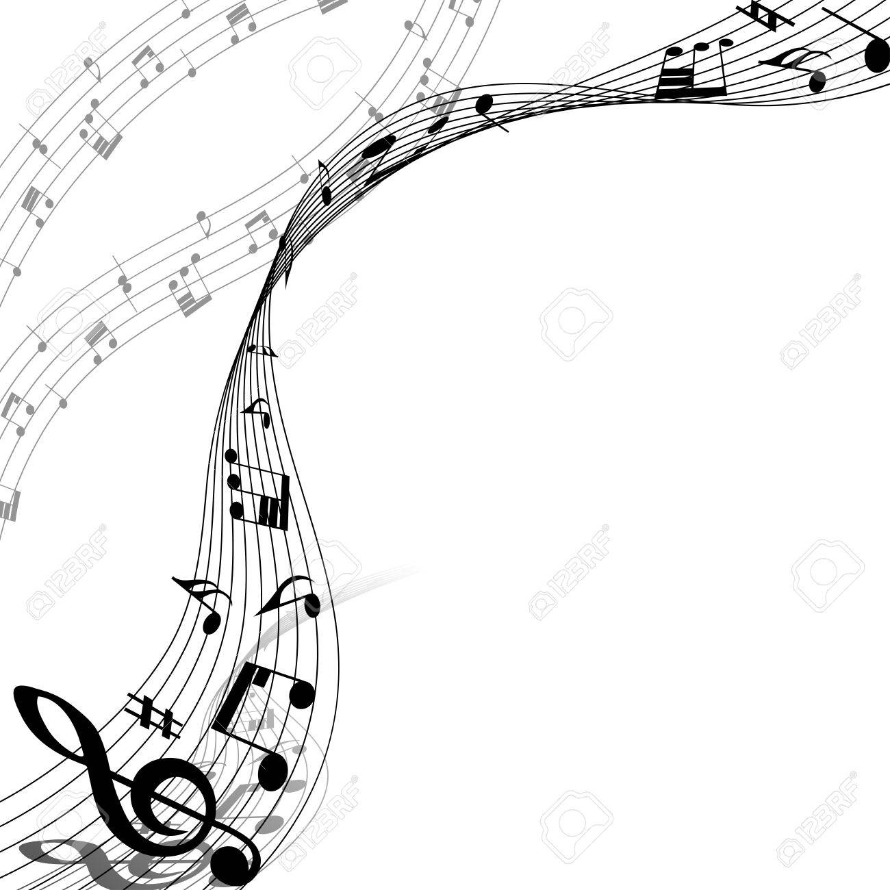 a music staff