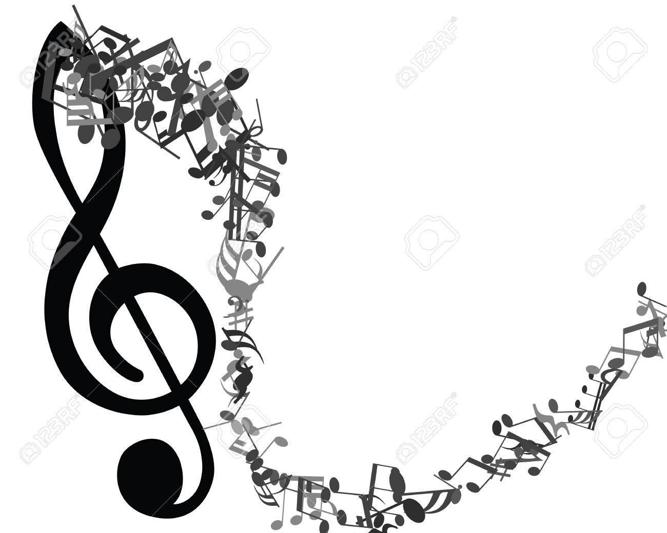 a music staff