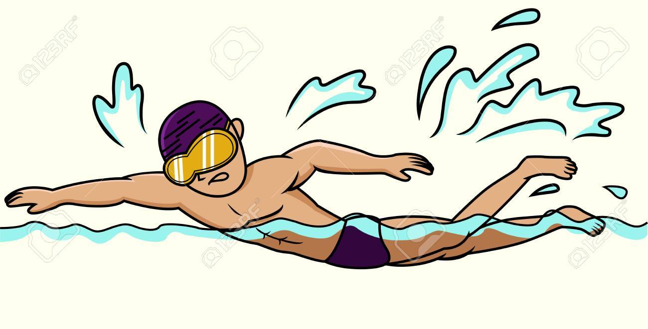 Resultado de imagen para dibujos de natacion