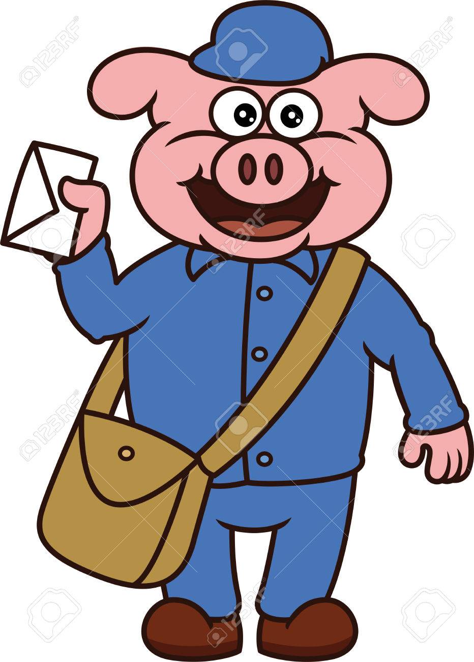 豚ポスト役員漫画 のイラスト素材 ベクタ Image 豚ポスト役員漫画 のイラスト素材 ベクタ Image