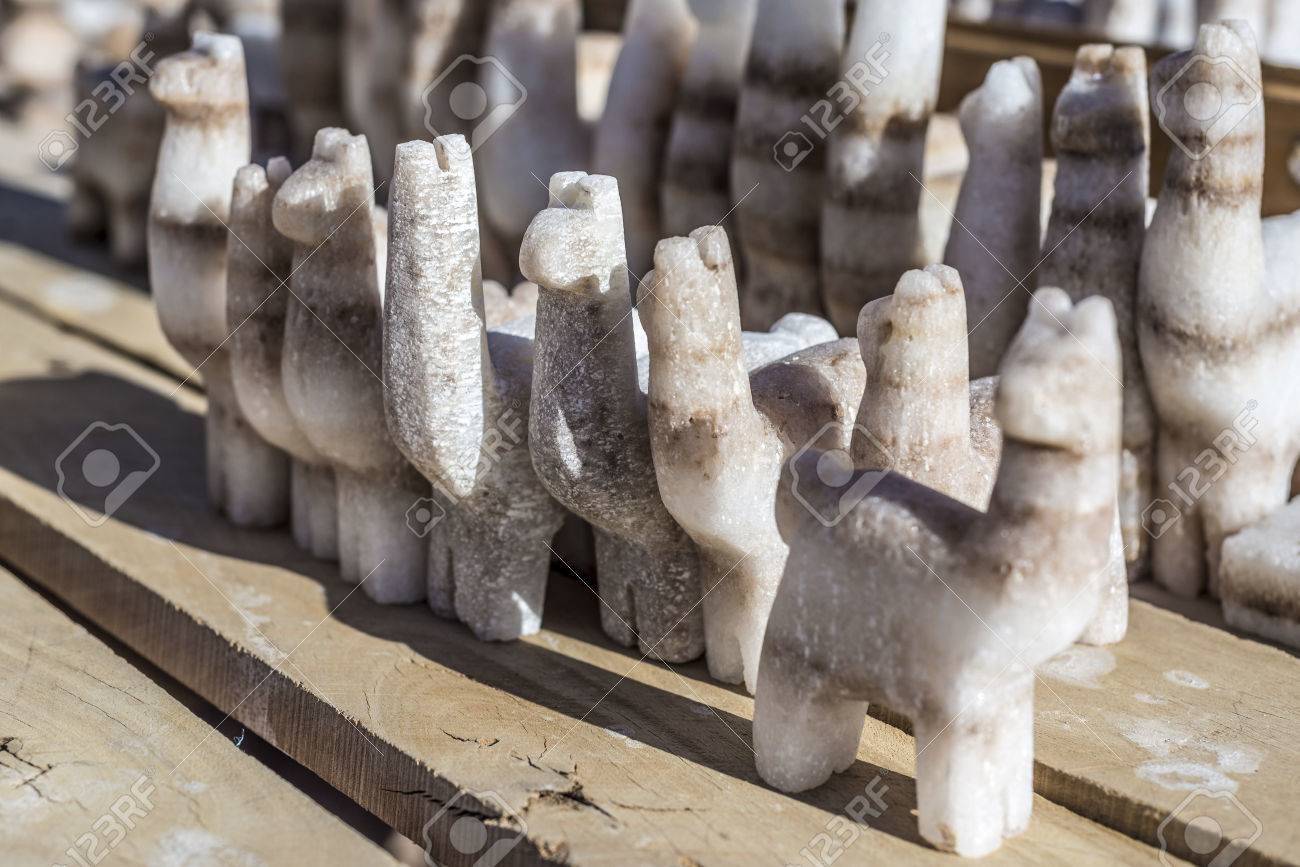 Crafts In Salinas Grandes Salt Flats In Jujuy Province, Northern Argentina.  Stock Photo, Picture and Royalty Free Image. Image 25393799., image size:1300x867