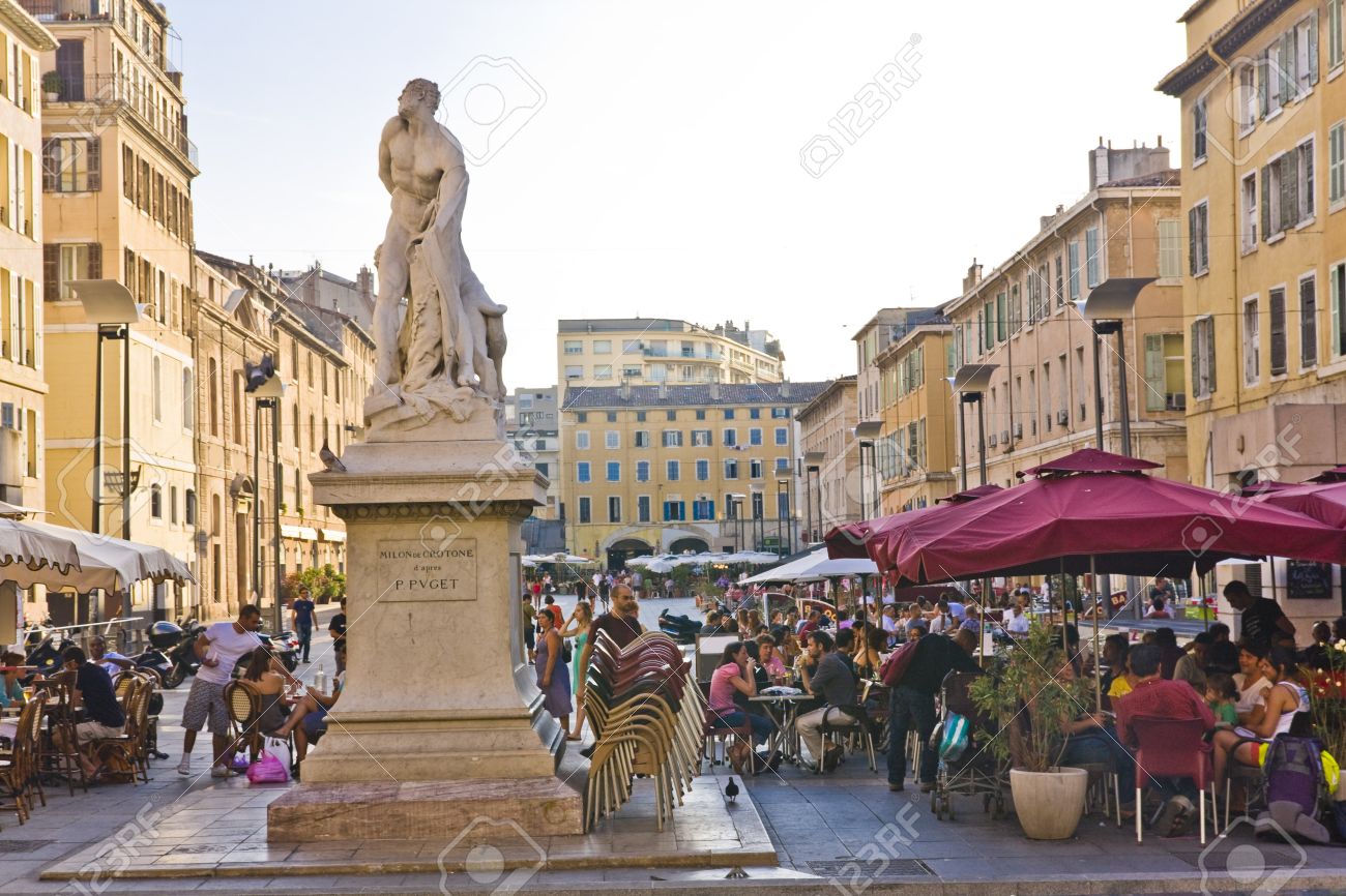 the city centre in marseille france stock photo picture and