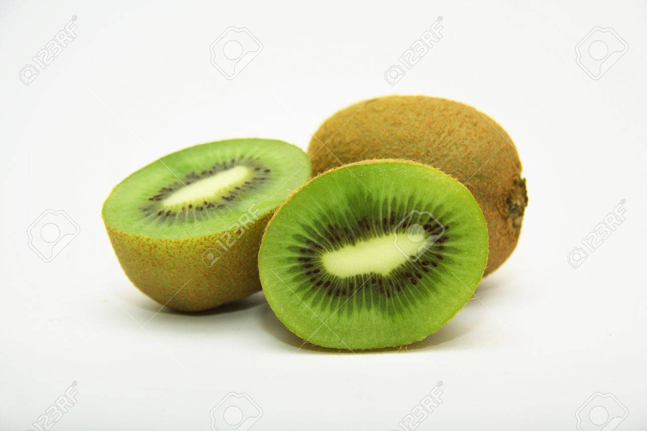 tropical kiwi fruit healthy food full of vitamins stock photo