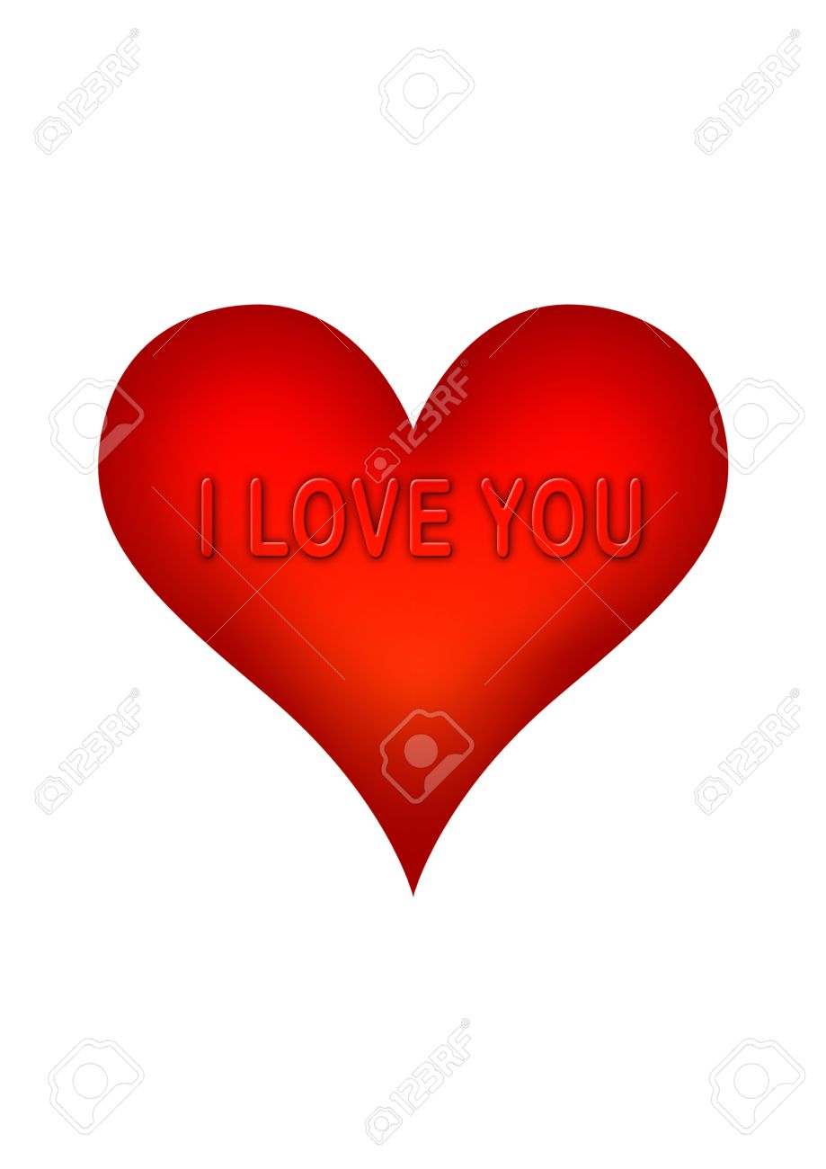 the word i love you
