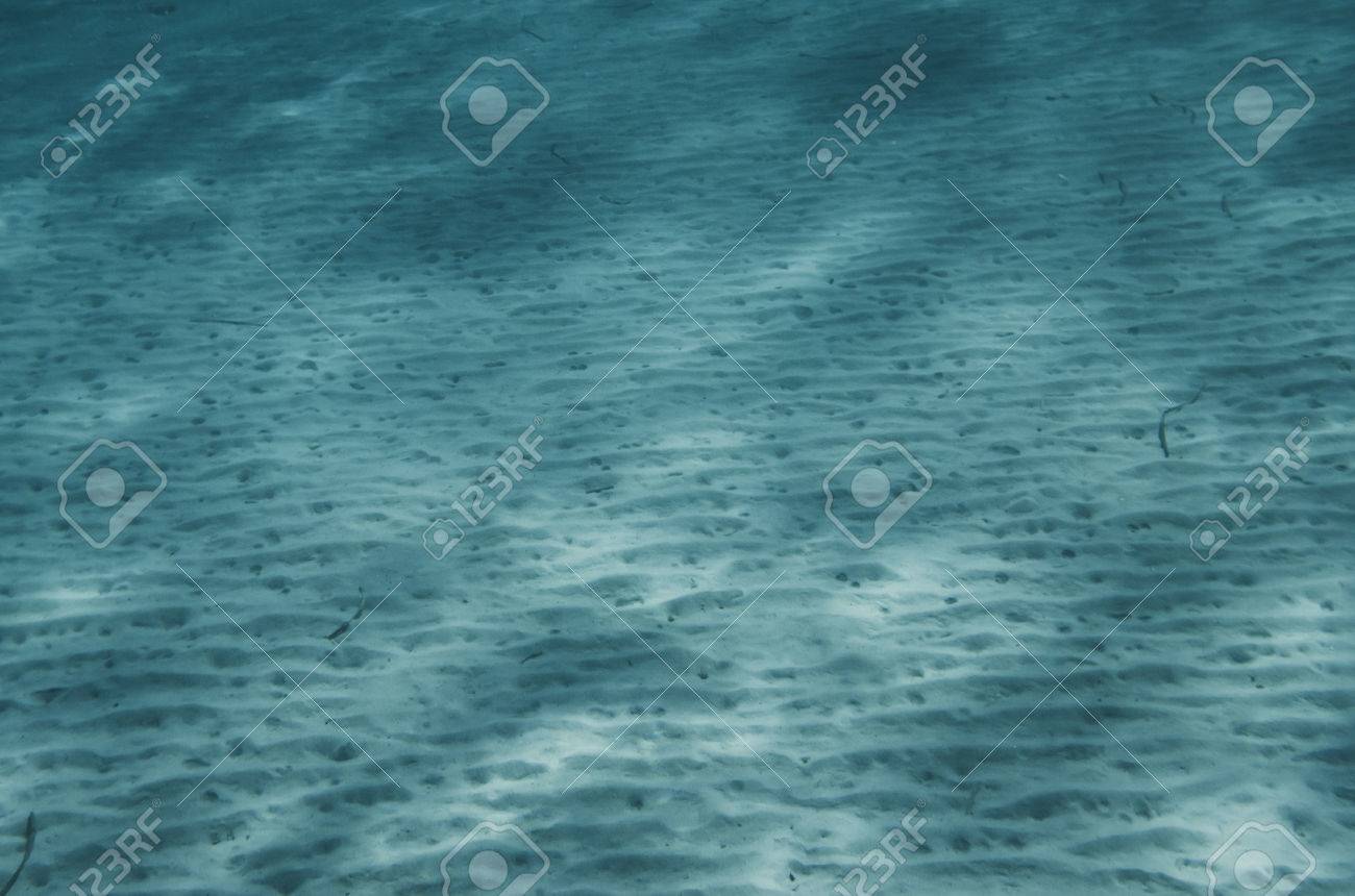 Ocean Floor Underwater Villasimius Stock Photo Picture And