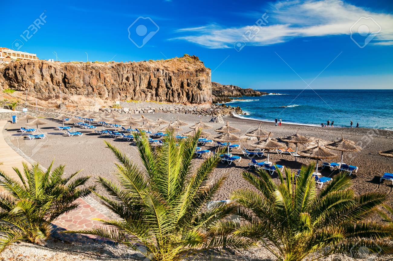 Beach In A Small Village Callao Salvaje In Tenerife Canary Islands Stock Photo Picture And Royalty Free Image Image 69656169