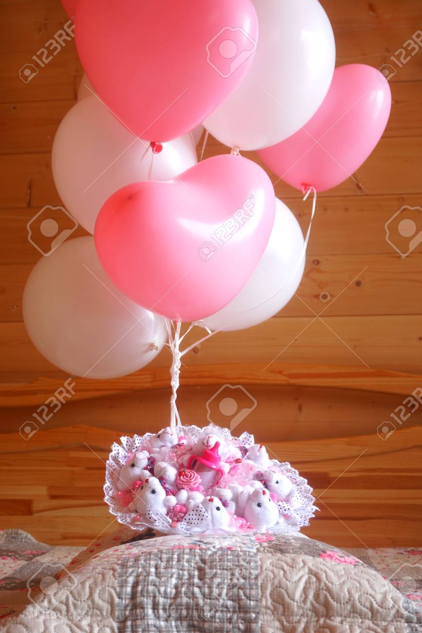 teddy bear in a balloon gift