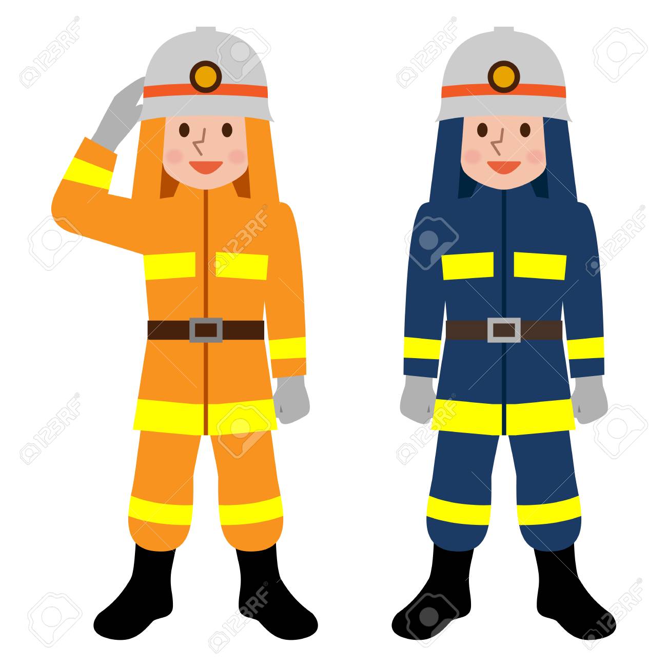 消防士に敬礼 のイラスト素材 ベクタ Image 6361 消防士に敬礼 のイラスト素材 ベクタ Image 6361