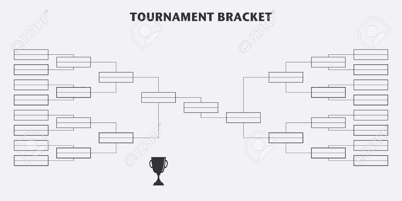 tournament bracket championship vector design royalty free free tournament brackets