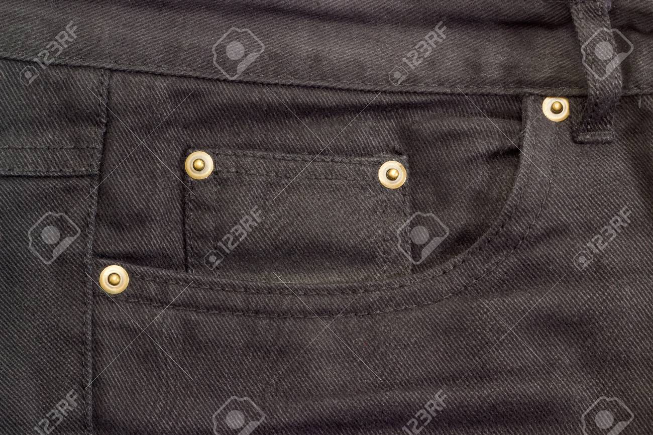 black denim belt loops