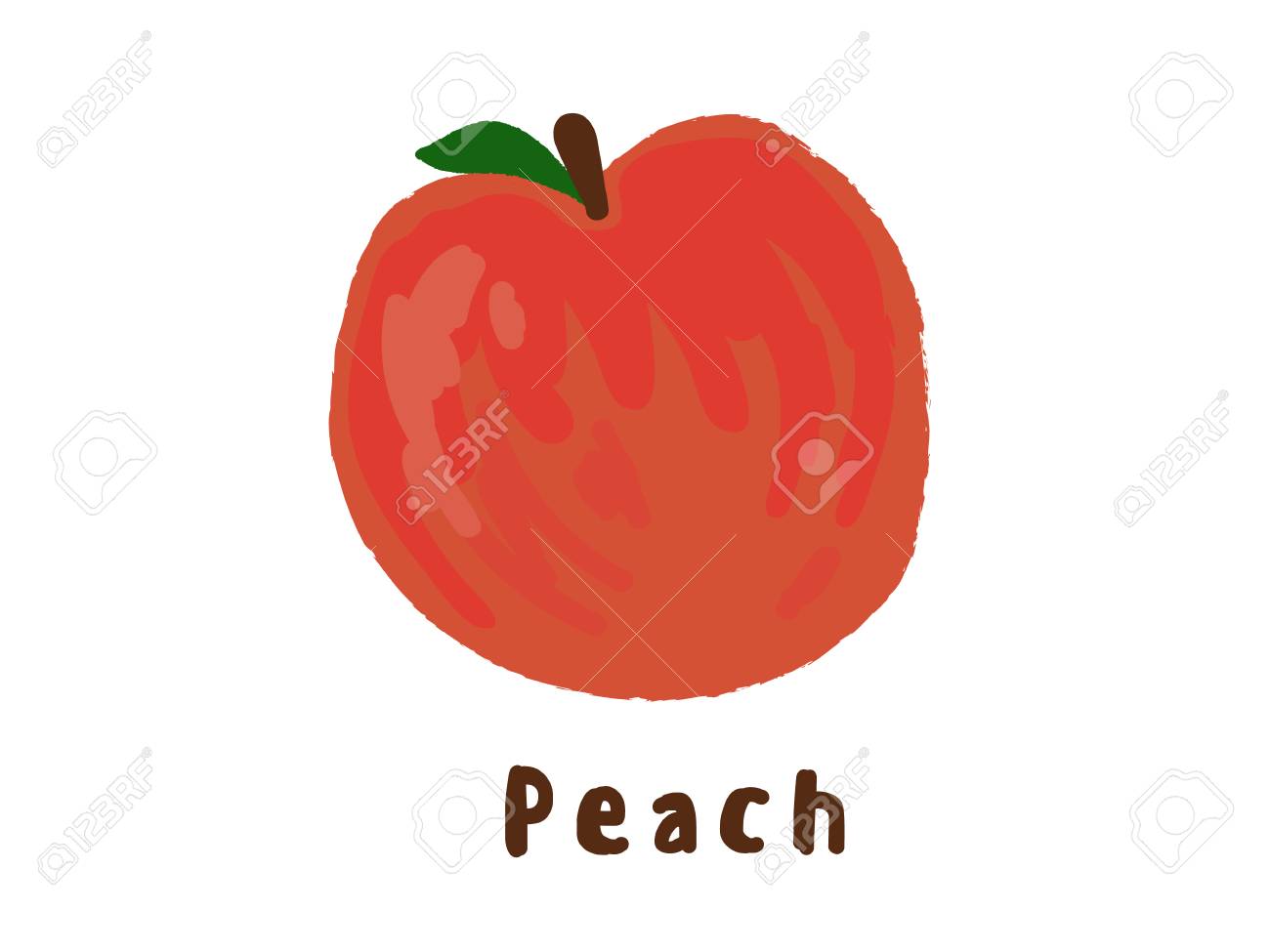 柿 フルーツアイコン 図 子スタイル 面白い クリップアート のイラスト素材 ベクタ Image 95