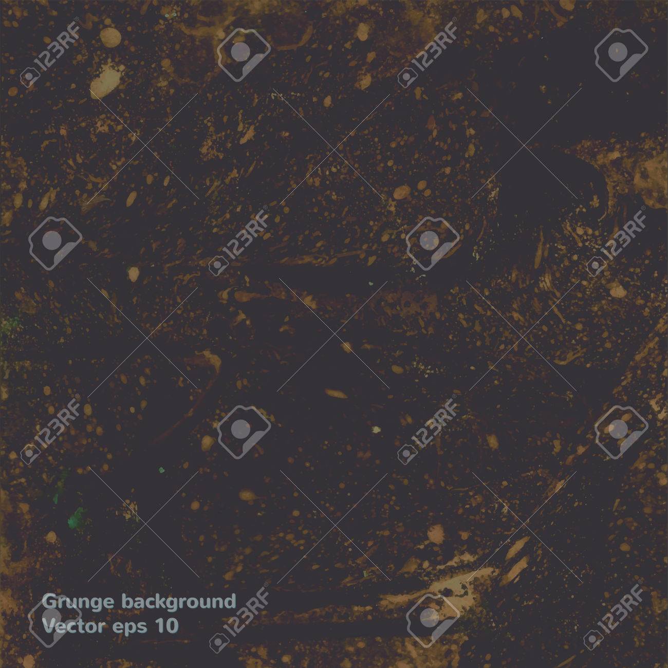 Hand Drawn Grunge Texture In Dark Olive Brown Color Watercolor Imitation Stone Hand Drawn Grunge Texture In Dark Olive Brown Color Watercolor Imitation Stone