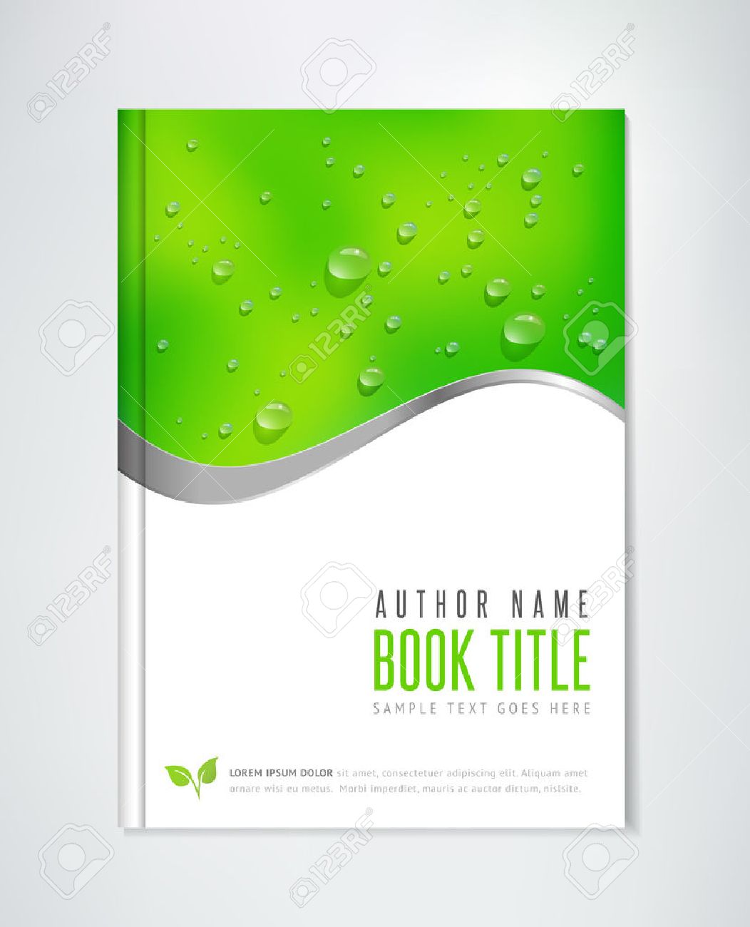 brochure design vector template can be used for ecological themes organic agriculture - Agriculture Brochure Templates Free brochure design vector template can be used for ecological themes organic agriculture - Agriculture Brochure Templates Free