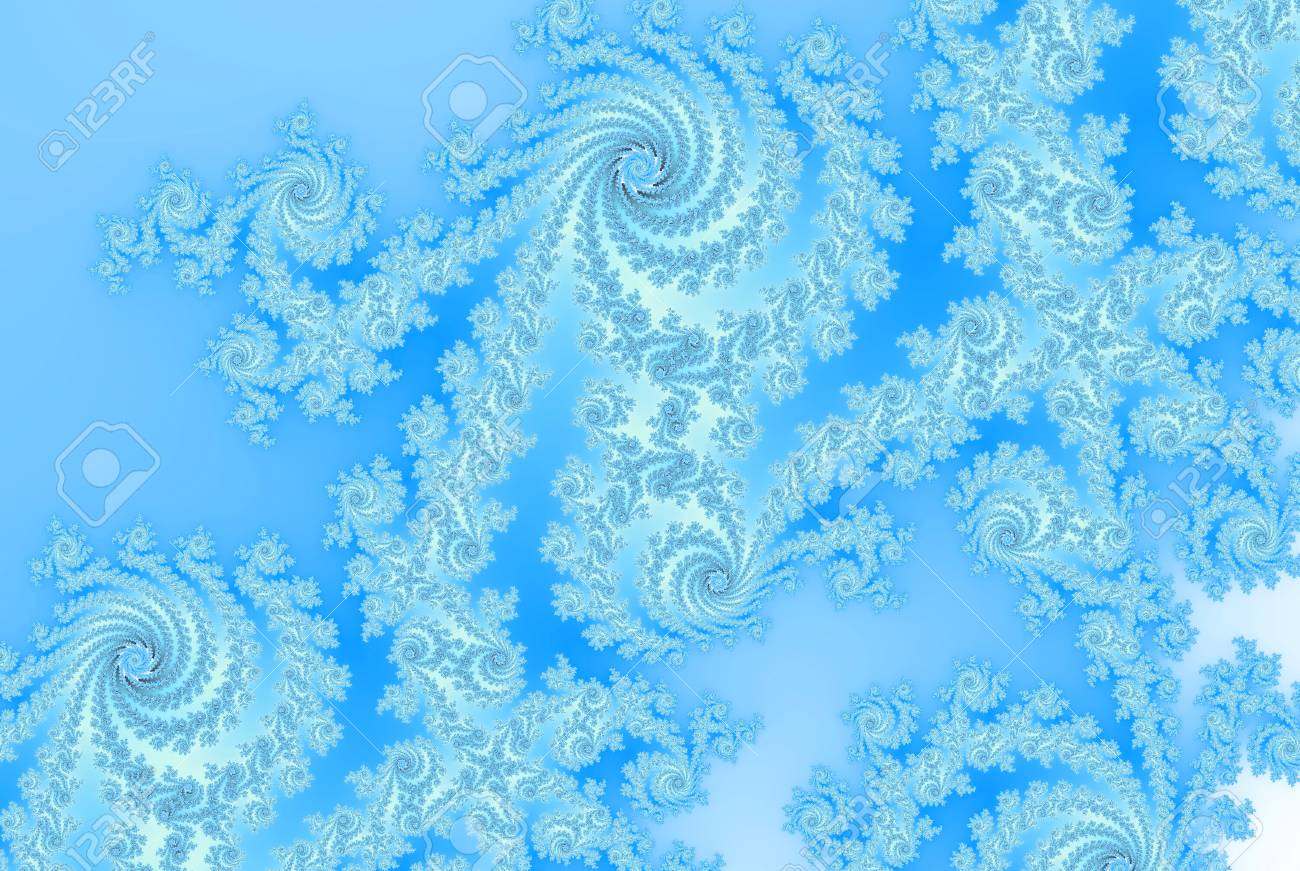 氷シダを抽象化 ロシア語冷ややかなウィンドウ ロシア伝統生地のため の写真素材 画像素材 Image