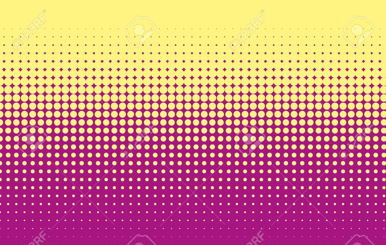 ハーフトーン パターン 漫画の背景 サークル ドットとドットのレトロな背景 Web バナー ポスター カード 壁紙 サイトのデザイン要素です ポップなアート スタイル ベクトルの図 カラフルです のイラスト素材 ベクタ Image