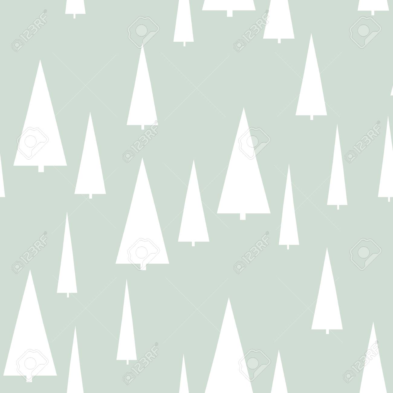 christmas pattern with trees simple winter christmas background graphic with christmas trees