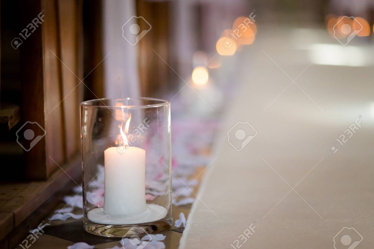 Bougie Flottante Rose Deco Mariage Badaboum