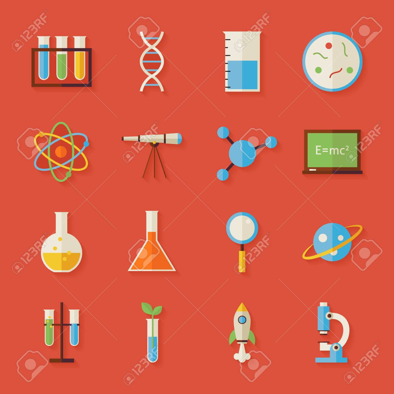 Science And Education Objects Set With Shadow Flat Style Vector Royalty Free Cliparts Vectors And Stock Illustration Image Science And Education Objects Set With Shadow Flat Style Vector Royalty Free Cliparts Vectors And Stock Illustration Image