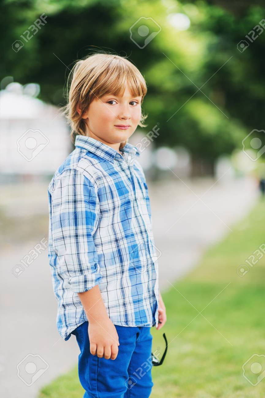 outdoor fashion portrait of
