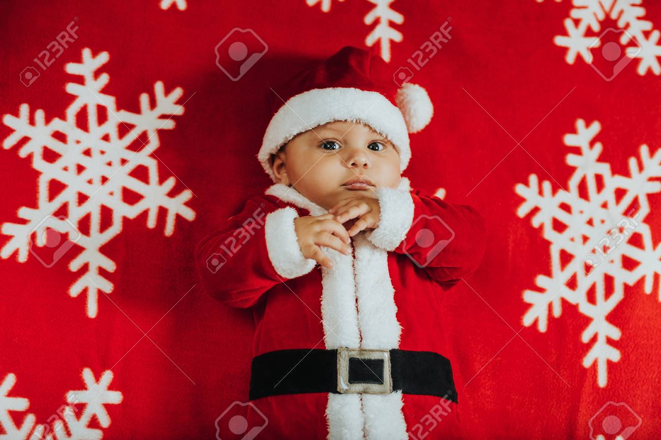 santa claus dress for new born baby