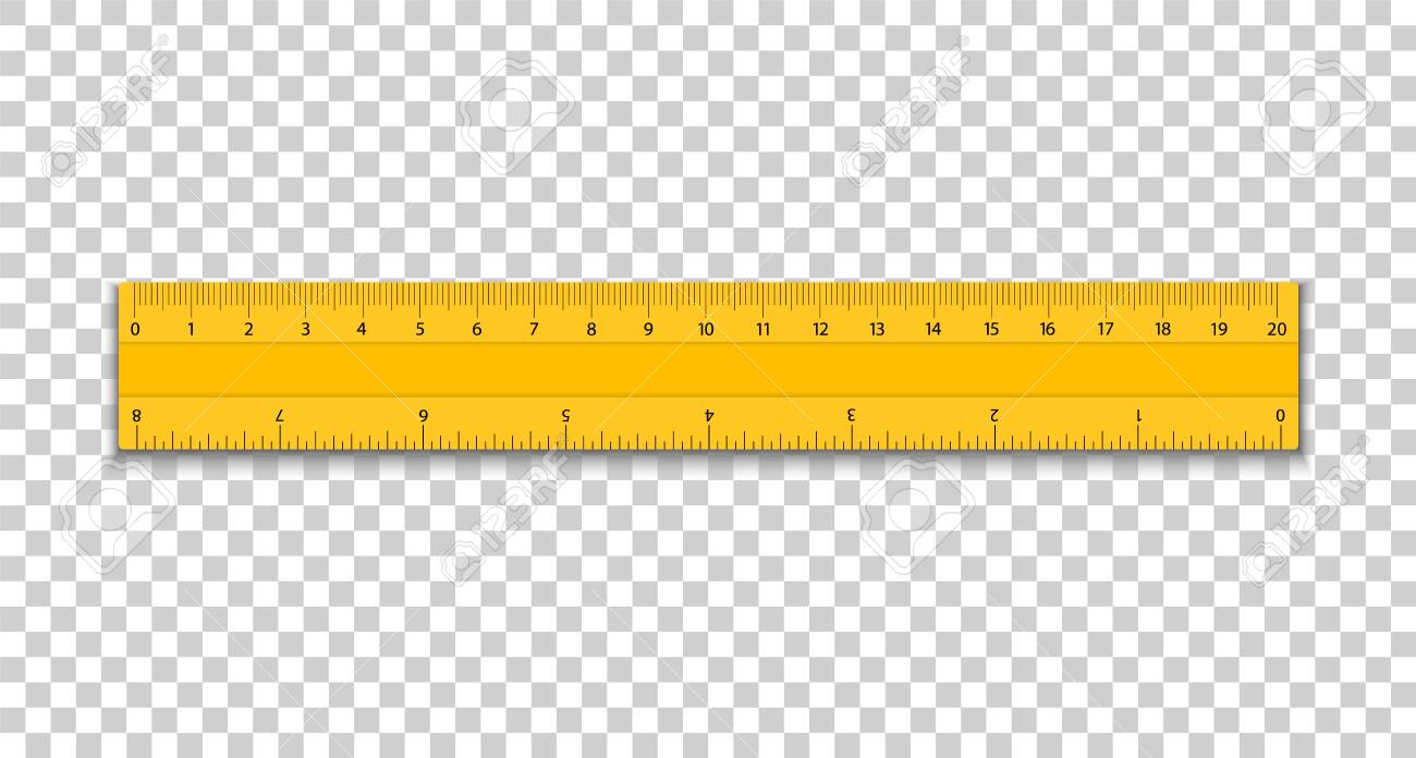 Realistic Ruler. Yellow Metric Ruler. Measuring Tool. Vector Illustration.  Royalty Free SVG, Cliparts, Vectors, and Stock Illustration. Image  133544477.