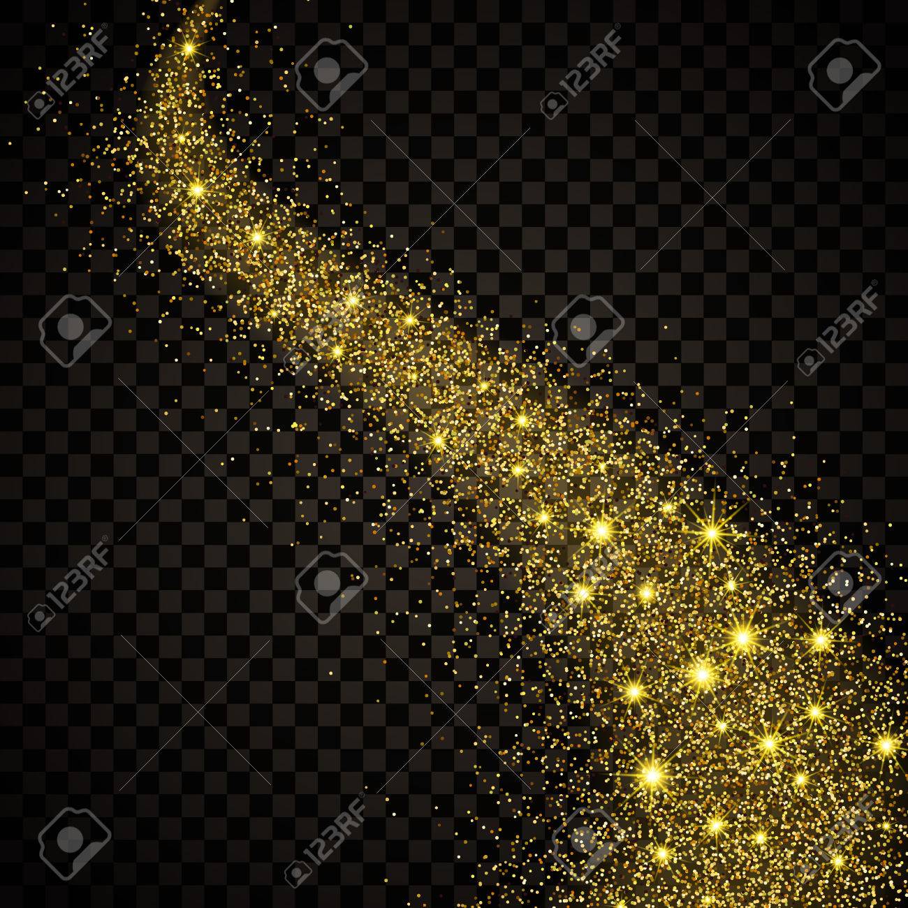Vector Illustration of Golden Confetti Background for Design, Website, Background, Banner. Gold sparkle Element for greeting card or Premium flyer. Isolated on transparent - 50219866 Vector Illustration of Golden Confetti Background for Design, Website, Background, Banner. Gold sparkle Element for greeting card or Premium flyer. Isolated on transparent - 50219866