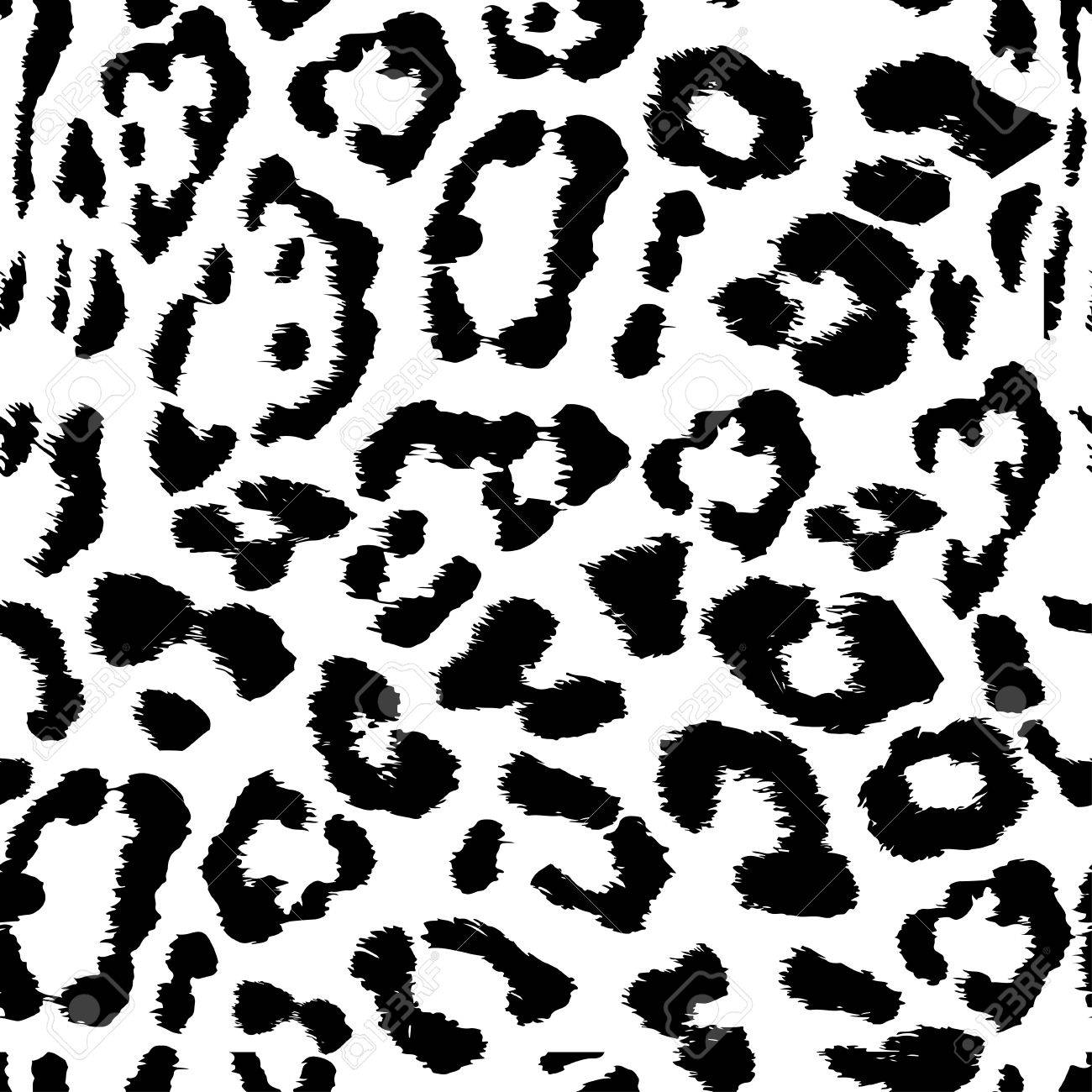 Vector Illustration Of Leopard Print Seamless Pattern Wild Texture Royalty Free Cliparts Vectors And Stock Illustration Image 55721130
