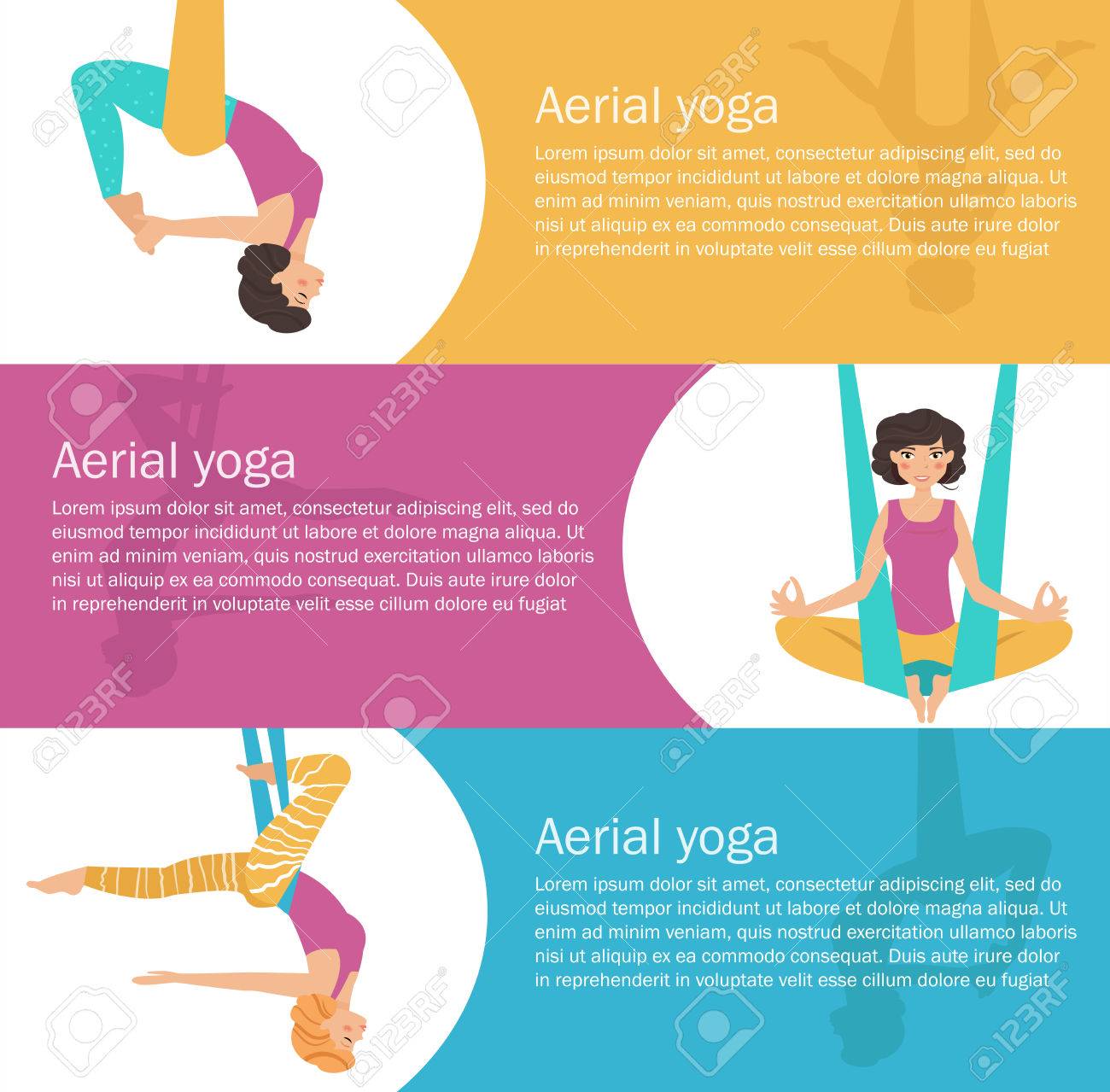 yoga brochure design