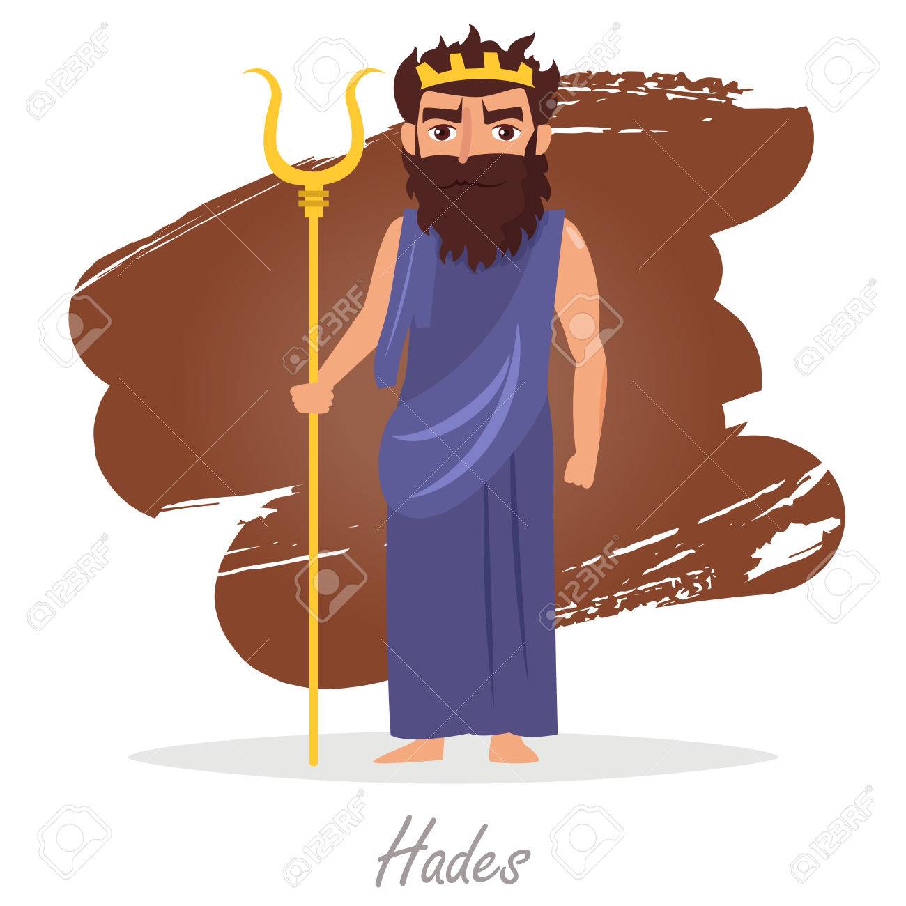 冥王ハーデス ギリシャの神々 ベクトルのイラスト素材 ベクタ Image 冥王ハーデス ギリシャの神々 ベクトルのイラスト素材 ベクタ Image