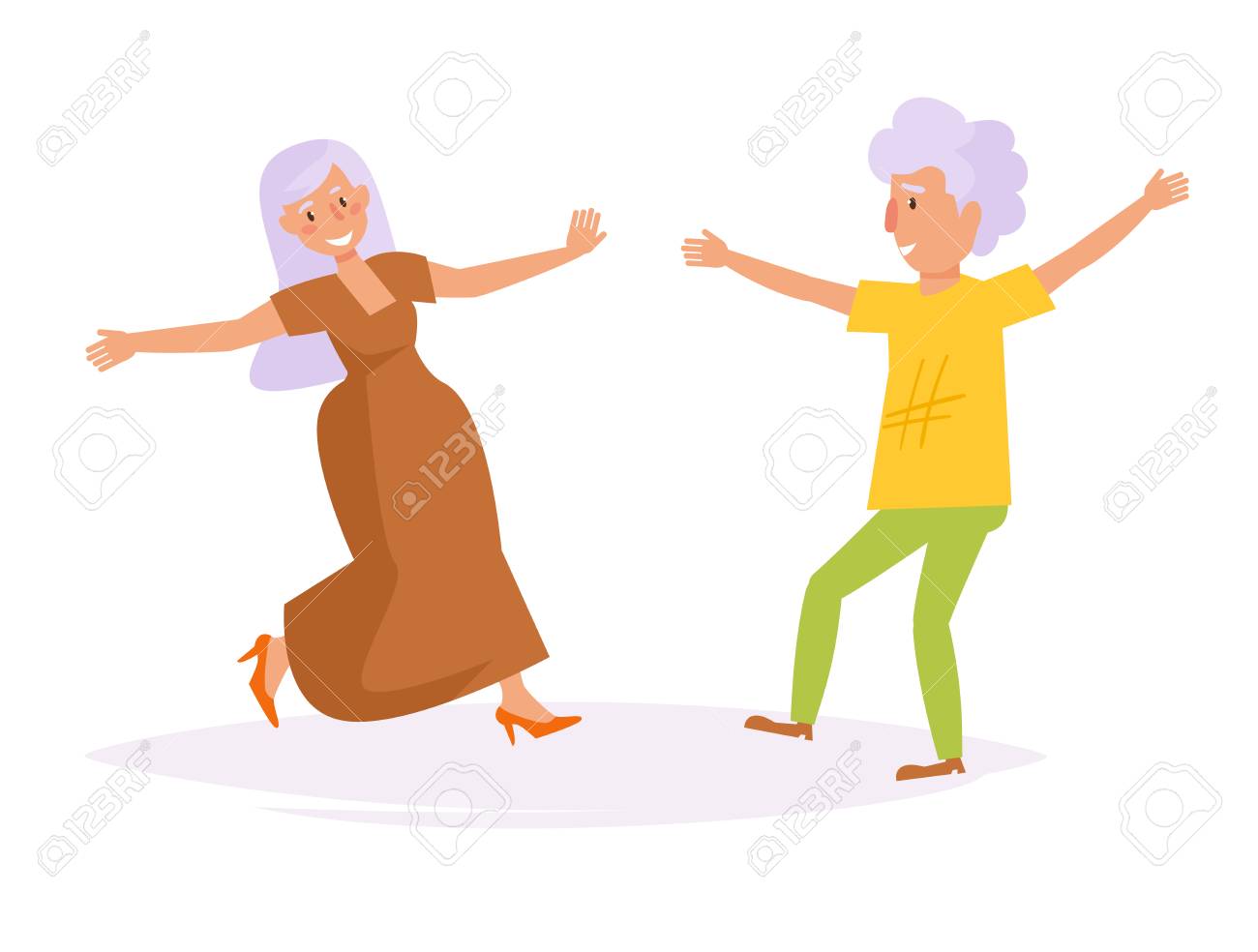 Ancianos Bailando. Vector Ilustración De Dibujos Animados Ilustraciones Svg, Vectoriales, Clip Art Vectorizado Libre De Derechos. Image 97772522. Ancianos Bailando. Vector Ilustración De Dibujos Animados Ilustraciones Svg, Vectoriales, Clip Art Vectorizado Libre De Derechos. Image 97772522.