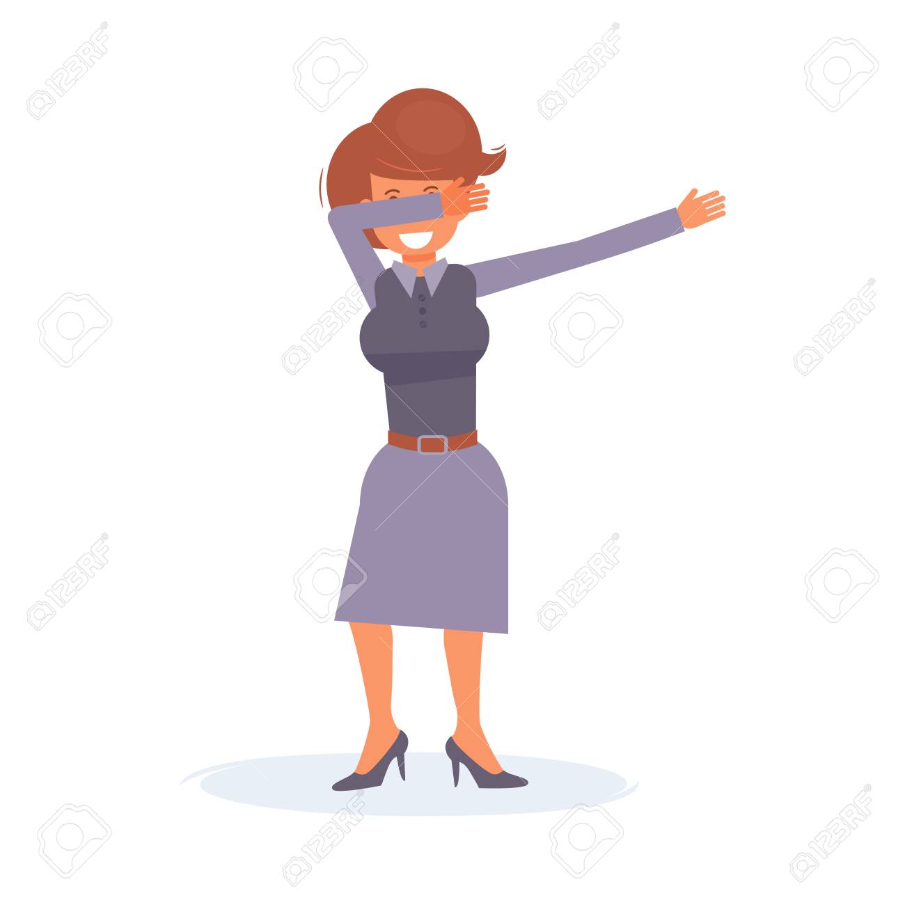 dab dance vector cartoon royalty free cliparts vectors and stock