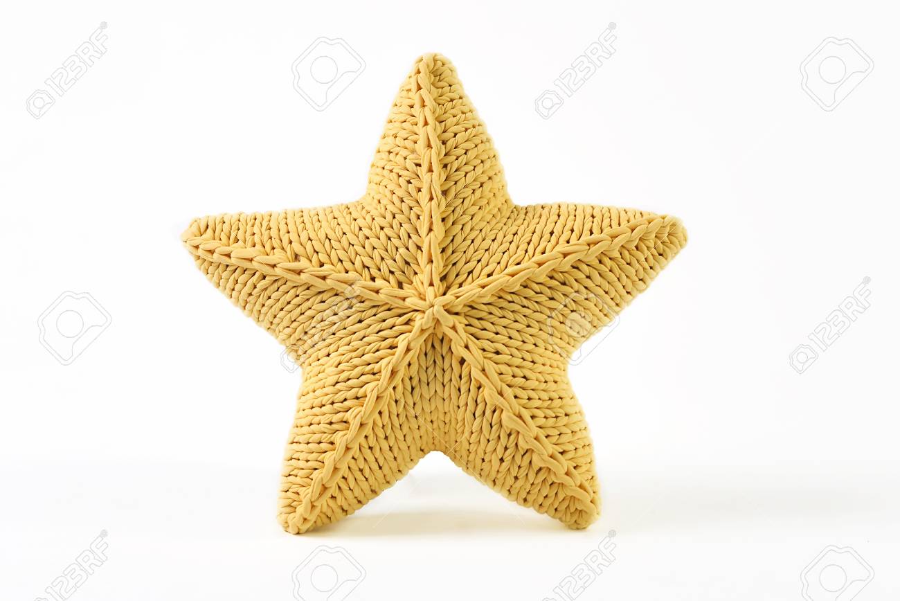 star shaped cushion