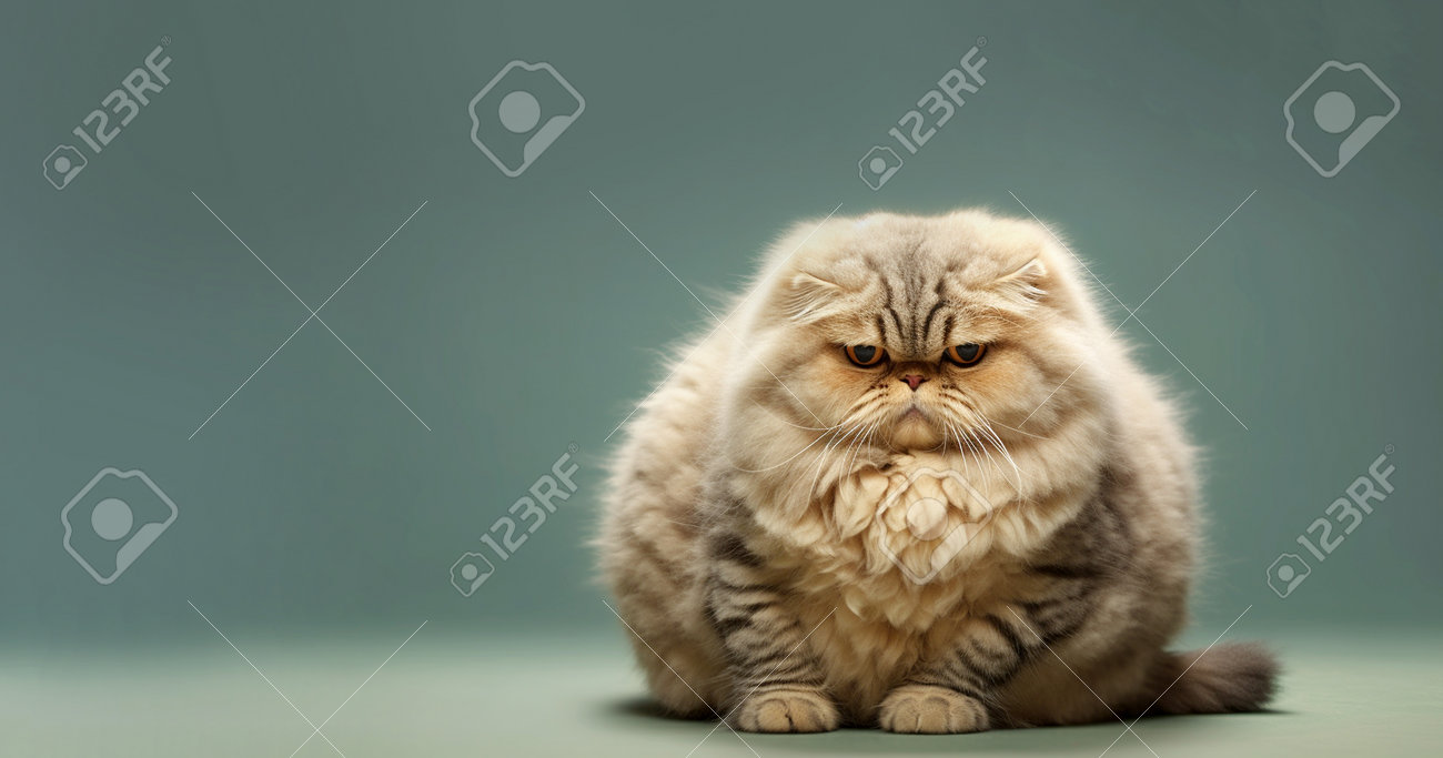 A Lazy Chubby Funny Fat Cat, Obese,overweight Pet Looking Angry At Camera  Copy Space, Medical Health Concept Animals Fun Stock Photo, Picture and  Royalty Free Image. Image 204981903., image size:1300x683