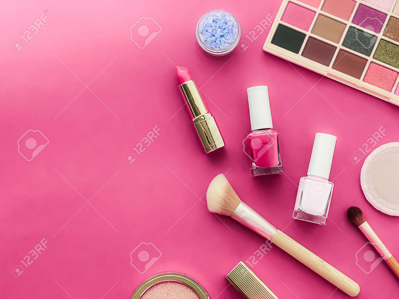 Beauty Cosmetic Makeup Background Fashion Woman Stock Vector (Royalty Free)  2051015423 | Shutterstock, image size:1300x975