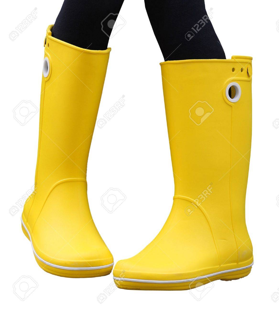 yellow galoshes