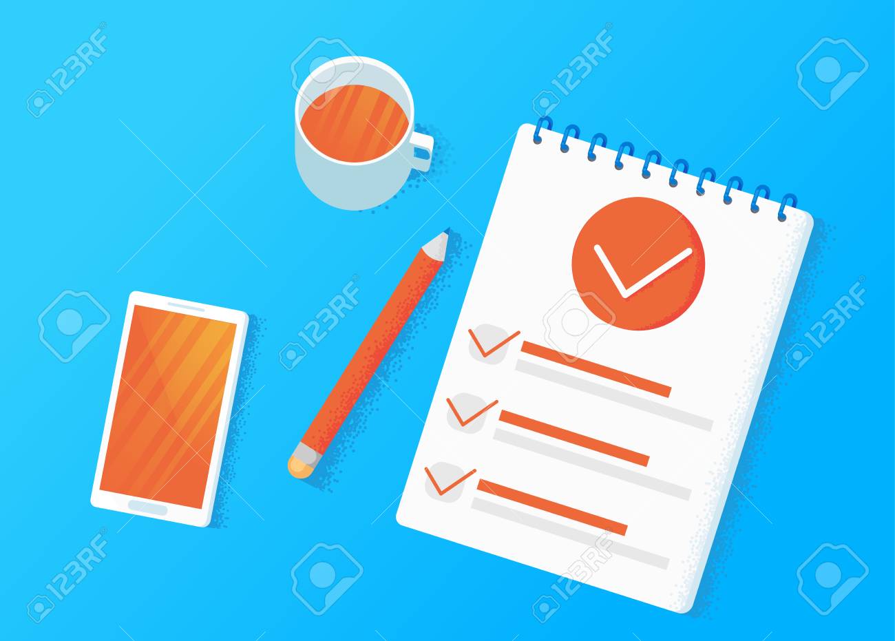 survey research make a choice on the tablet checklist templates