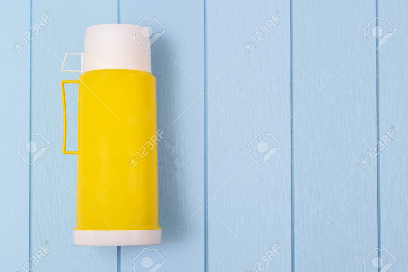 yellow thermoflask