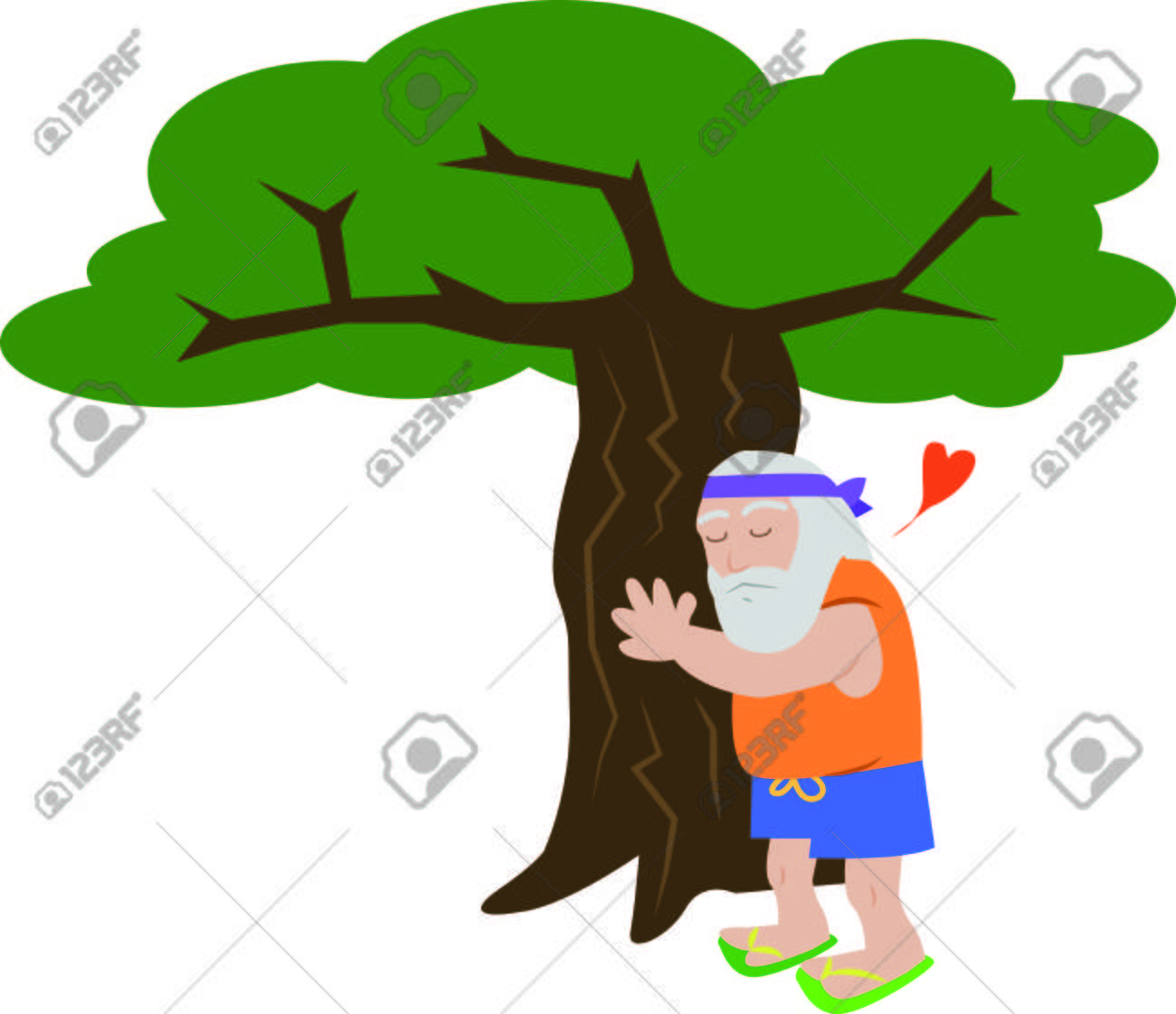 Vettoriale Mostra Il Tuo Amore Per La Natura Con Questo Disegno Tree Hugger Questo Sara Grande Su T Shirt Felpe Bandiere Borse E Molto Altro Ancora Image