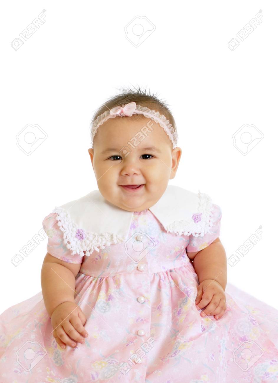 six month old baby girl