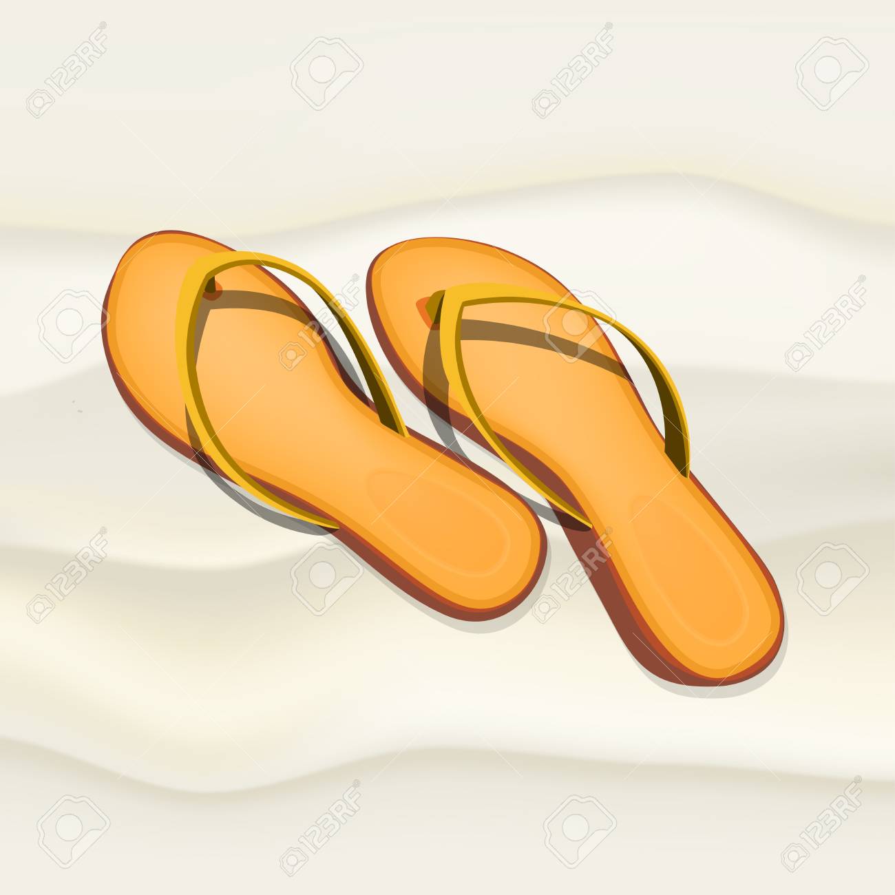 beautiful flip flops