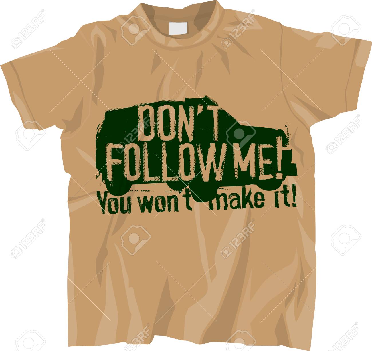 T Shirt Beige Avec Lettrage De Citation Hors Route Mots Grunge Fabriques A Partir De Lettres Uniques Illustration Vectorielle Utile Pour Sweat Shirt Impression De Tee Shirt Ou Autre Conception De Vetements Clip Art Libres