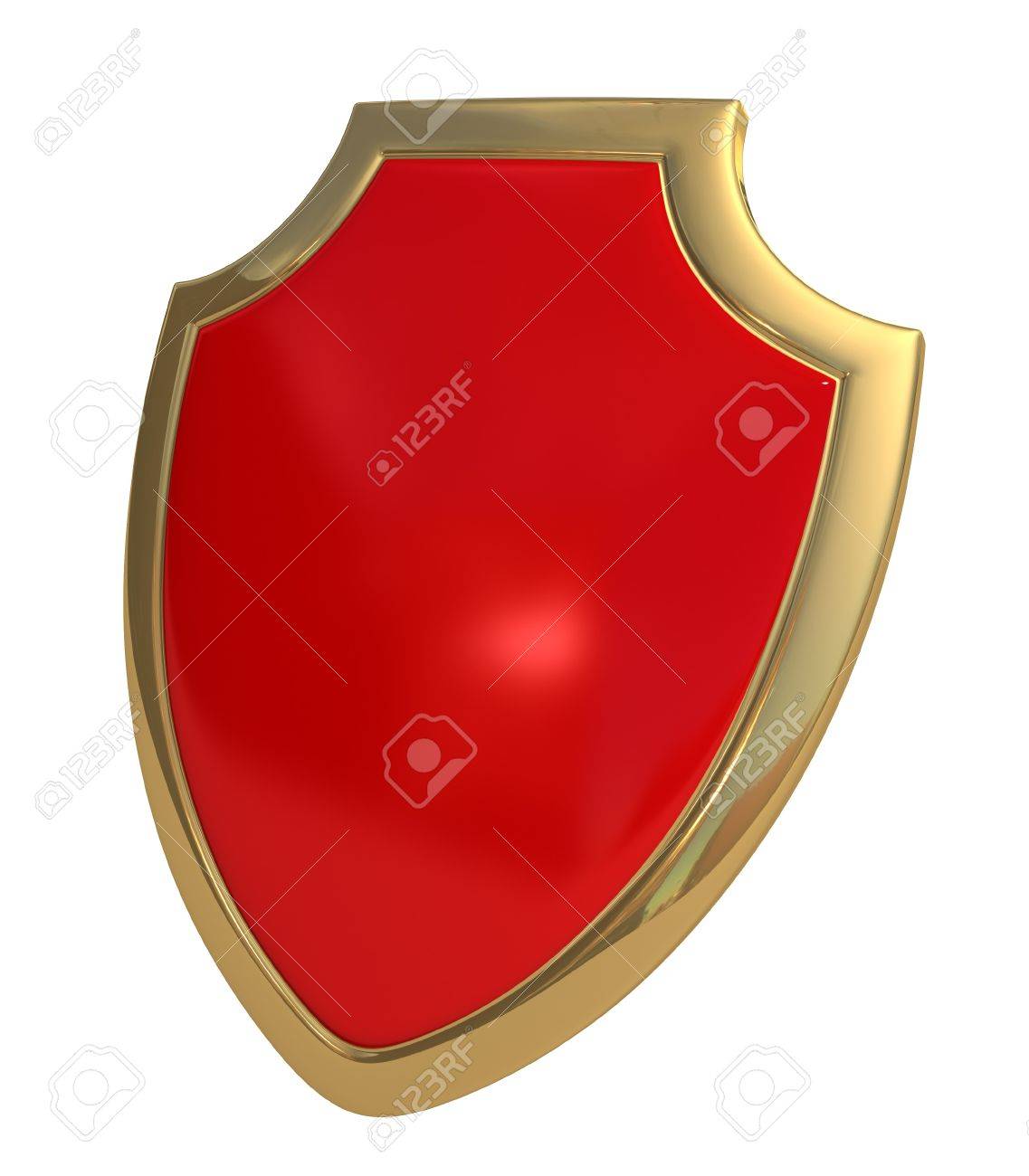 Three-dimensional model - a shield made of gold and enamel. - 7744357 Three-dimensional model - a shield made of gold and enamel. - 7744357