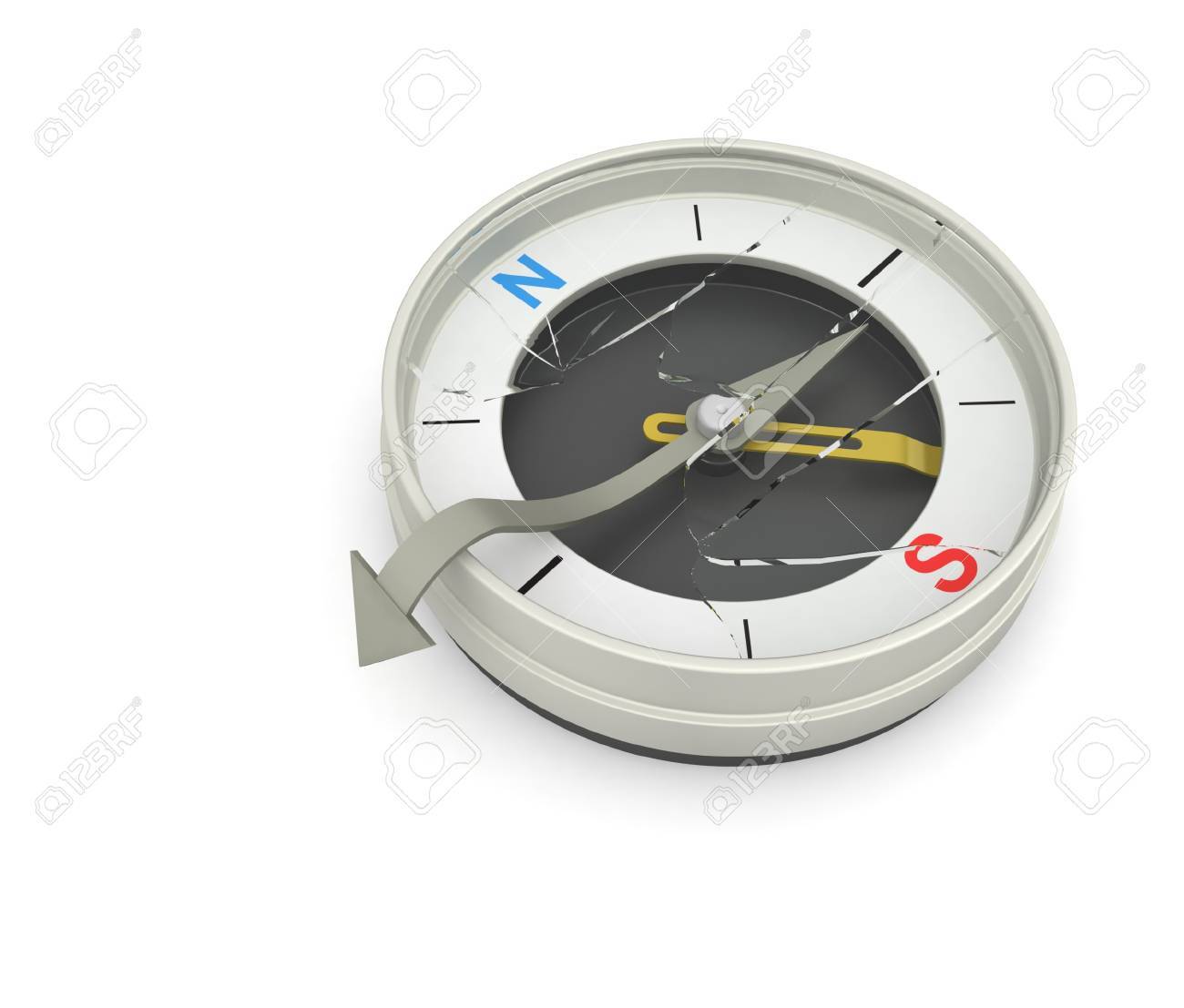 Compass needle broke the glass from the inside. Indicates that you have reached the right place. - 7788825 Compass needle broke the glass from the inside. Indicates that you have reached the right place. - 7788825
